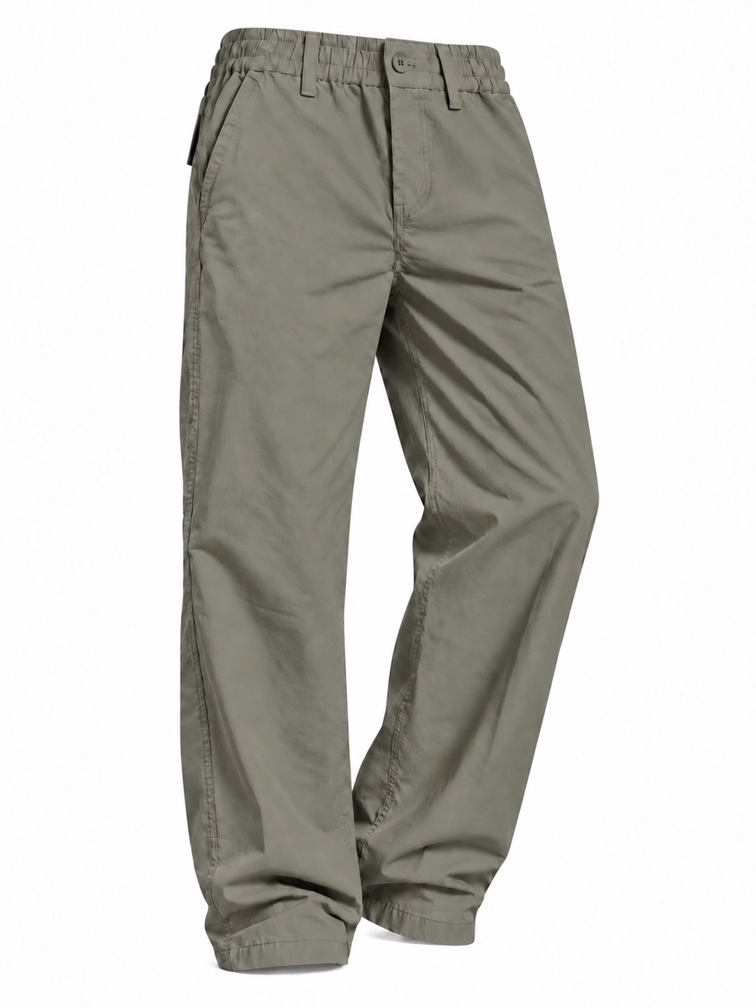 Premium Classic Cotton Trousers - Gray