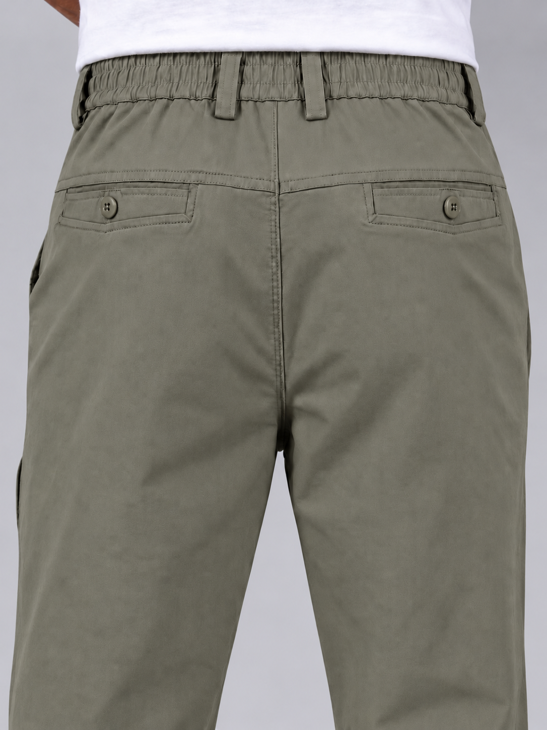 Premium Classic Cotton Trousers - Gray