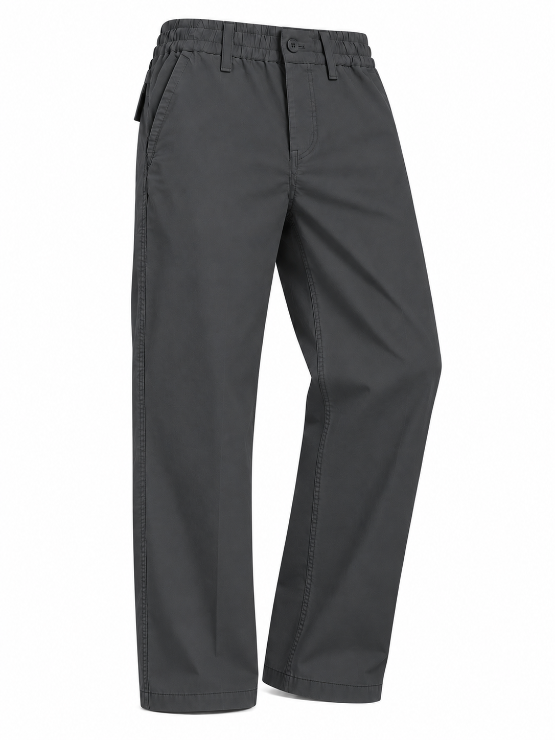 Premium Classic Cotton Trousers - DGray